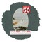 Dark Grey Suede Mat Board for 11x17 Frames - Oval Opening for 9x14 Photos
